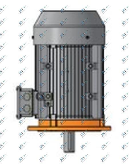 Moteur triphasé 8 pôles - 750 tours/mn